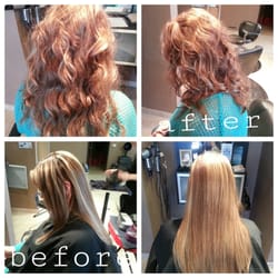 Native Dreams Day Spa & Full Service Salon - Hair by Tessa @native dreams.Gave client a new look with an all over rich base & subtle highlights using Aveda color.