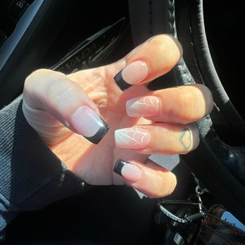 Blue Diamond Nails Spa - Halloween, acrylic, gel x, nails, Halloween design, nail art, black tips, manicure, webs - Nail Salons Near Me - Enterprise, Nevada Blue Diamond Nails Spa - Halloween, acrylic, gel x, nails, Halloween design, nail art, black tips, manicure, webs - Nail Salons Near Me - Enterprise, Nevada