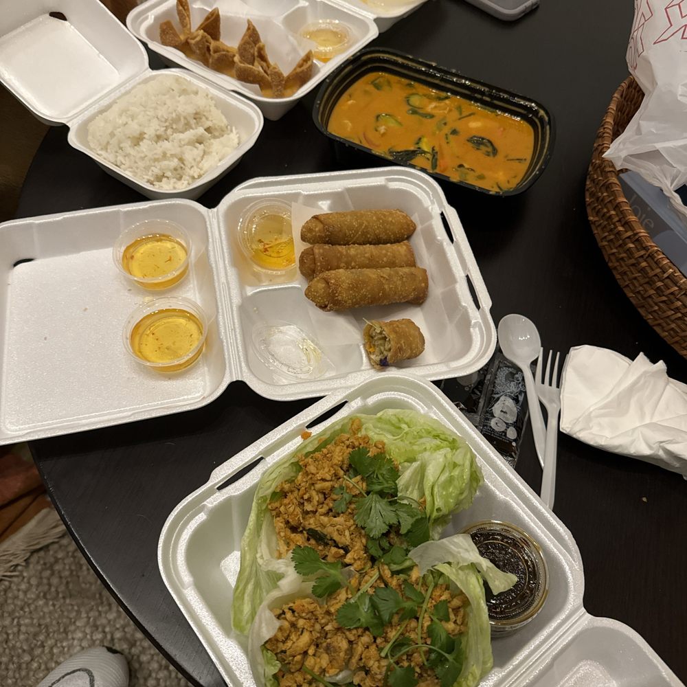 Crab Cream Cheese Chicken Egg Roll Panang Curry Chicken Lettuce Wrap Crab Cream Cheese Chicken Egg Roll Panang Curry Chicken Lettuce Wrap