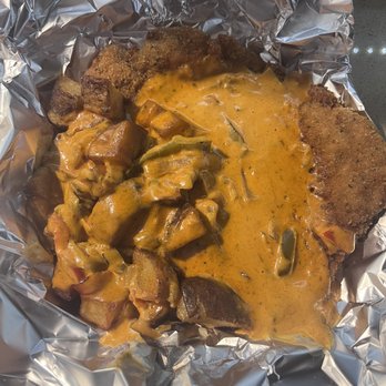 Augsburg Haus - Gypsy schnitzel with potatoes or in Deutsch/ gypsy schnitzel mit pommes! - German Near Me - Evans, Georgia Augsburg Haus - Gypsy schnitzel with potatoes or in Deutsch/ gypsy schnitzel mit pommes! - German Near Me - Evans, Georgia