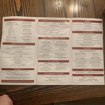 Philomena Santucci’s Square Pizza - Menu - Italian Near Me - Hatfield, Pennsylvania Philomena Santucci’s Square Pizza - Menu - Italian Near Me - Hatfield, Pennsylvania