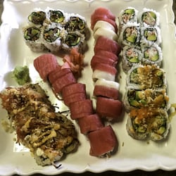 Oya Sushi - Volcano, Tampa, California, Candy Cane and a couple others