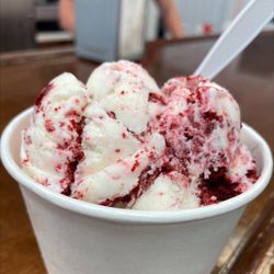 The Creole Creamery - Red velvet ice cream