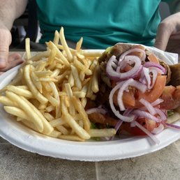 Super Gyro and Fries