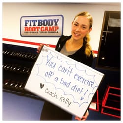 Mission Viejo Fit Body Boot Camp - #Truth! Thanks Coach Kelly!