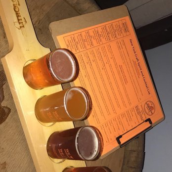 Lithology Brewing - Try the Tasting Flight ! - Brewpubs Near Me - Farmingdale, New York