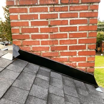 Rain State Roofing - After replacing chimney metal flashing - Roofing Near Me - Everett, Washington Rain State Roofing - After replacing chimney metal flashing - Roofing Near Me - Everett, Washington