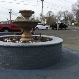 Cute patio area to wait on a nice day