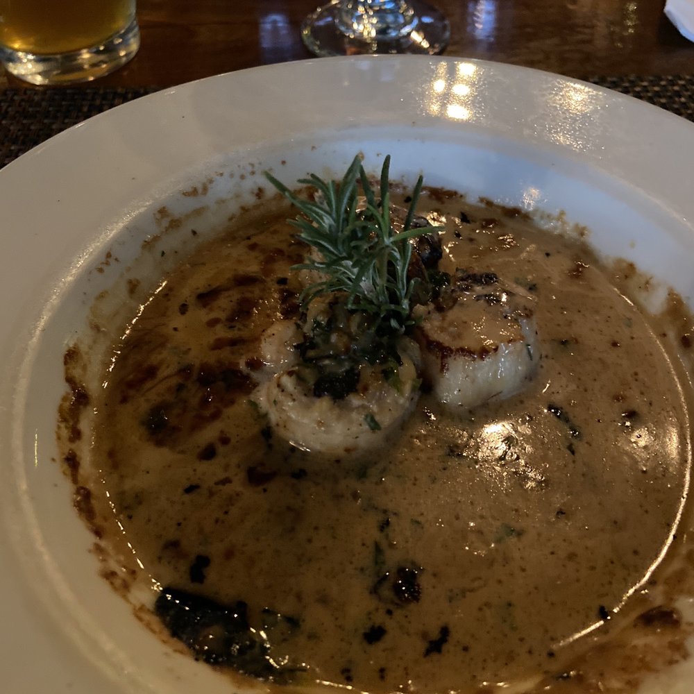 Table 50 - Seared jumbo sea scallops - New American Near Me - Roanoke, Virginia Table 50 - Seared jumbo sea scallops - New American Near Me - Roanoke, Virginia