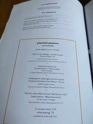 Menu photo 1 Verve By Sven Bad Ragaz, SG