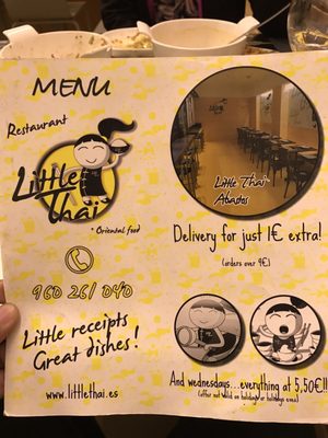 Menu photo 4 Little Thai València, V Menu photo 4 Little Thai València, V