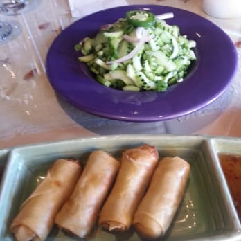 Thipi Thai - Cucumber salad and Thai egg rolls - Thai Near Me - La Grange, Illinois Thipi Thai - Cucumber salad and Thai egg rolls - Thai Near Me - La Grange, Illinois