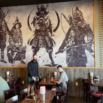 Ramen 101 - Rocklin - Huge mural showing Samurai warriors. - Ramen Near Me - Rocklin, California Ramen 101 - Rocklin - Huge mural showing Samurai warriors. - Ramen Near Me - Rocklin, California