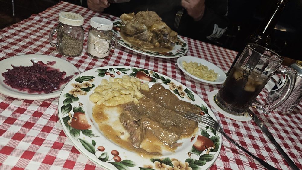 Food from Europa Haus Restaurant and Bier Stube