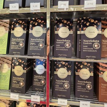 Venchi - chocolate on the wall - Chocolatiers & Shops Near Me - New York, New York