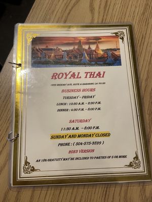 Royal Thai Bistreaux by null