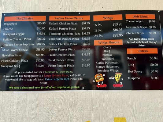 Menu photo 5 Backyard Pizza & Burgers Puyallup, WA