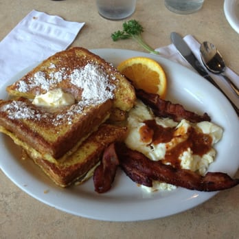Cafe Cup - Stuffed French toast with egg whites and bacon - Breakfast & Brunch Near Me - Huntington Beach, California Cafe Cup - Stuffed French toast with egg whites and bacon - Breakfast & Brunch Near Me - Huntington Beach, California