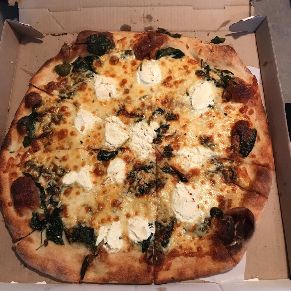 Anna's Prospect Pizza - Spinach & Ricotta, so delish!! - Pizza Near Me - Prospect, Connecticut Anna's Prospect Pizza - Spinach & Ricotta, so delish!! - Pizza Near Me - Prospect, Connecticut
