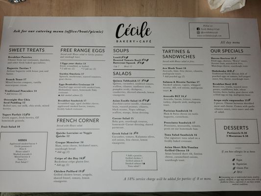 Menu photo 7 Cecile Bakery + Cafe Miami, FL Menu photo 7 Cecile Bakery + Cafe Miami, FL