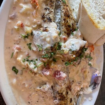 Maxine's Gumbo House - Stuffed Redfish (delicious) - Cajun/Creole Near Me - Manor, Texas Maxine's Gumbo House - Stuffed Redfish (delicious) - Cajun/Creole Near Me - Manor, Texas