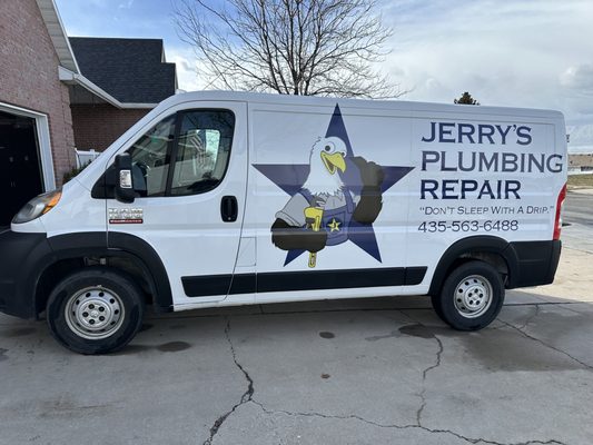 Jerry's Plumbing Repair Logo