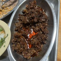 El Patron Mexican Grill - the barbacoa was HORRIBLE