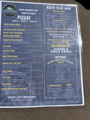 Menu photo 4 Stage Stop Pizza And Brew Springfield, OR Menu photo 4 Stage Stop Pizza And Brew Springfield, OR