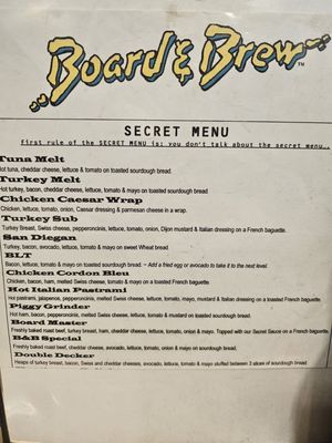 Menu photo 1 Board & Brew Huntington Beach, CA Menu photo 1 Board & Brew Huntington Beach, CA