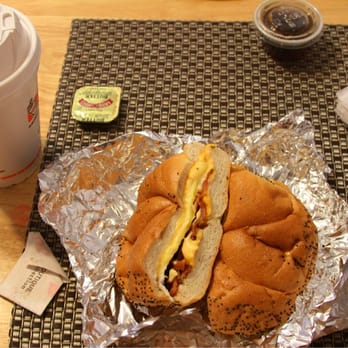 New Dyker Restaurant - Bacon egg and cheese on a roll - Diners Near Me - Brooklyn, New York New Dyker Restaurant - Bacon egg and cheese on a roll - Diners Near Me - Brooklyn, New York