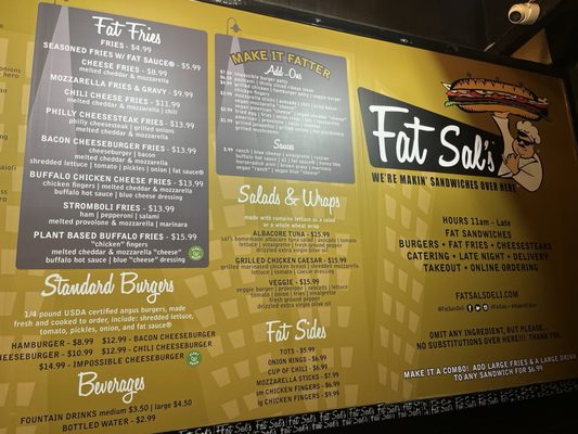 Menu photo 6 Fat Sal's Deli Los Angeles, CA