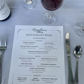 The Magnolia Room - Restaurant week menu - Diners Near Me - Cape May, New Jersey The Magnolia Room - Restaurant week menu - Diners Near Me - Cape May, New Jersey