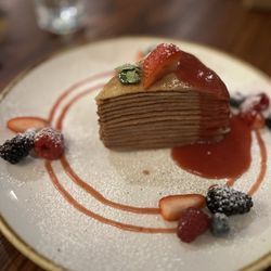 Margaux Brasserie - 15-layer crepe cake - pass