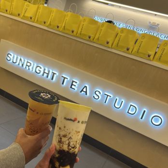 Sunright Tea Studio - Sunright fruit tea and Red bean with pudding boba milk - Bubble Tea Near Me - Long Beach, California Sunright Tea Studio - Sunright fruit tea and Red bean with pudding boba milk - Bubble Tea Near Me - Long Beach, California