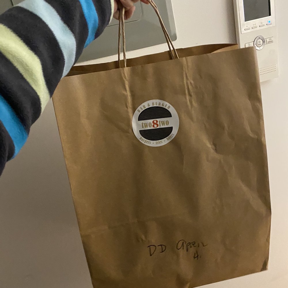 Two 8 Two Bar & Burger - Takeout bag - Burgers Near Me - Brooklyn, New York Two 8 Two Bar & Burger - Takeout bag - Burgers Near Me - Brooklyn, New York
