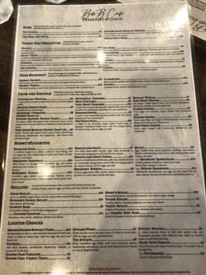 Menu photo 6 B&B Cafe McKinney, TX
