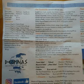 Despina's Mediterranean Taste - Mediterranean Near Me - Binghamton, New York Despina's Mediterranean Taste - Mediterranean Near Me - Binghamton, New York