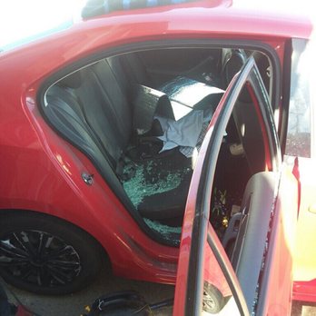 Cal Auto Glass - Cleaning up of glass. - Windshield Installation & Repair Near Me - San Diego, California