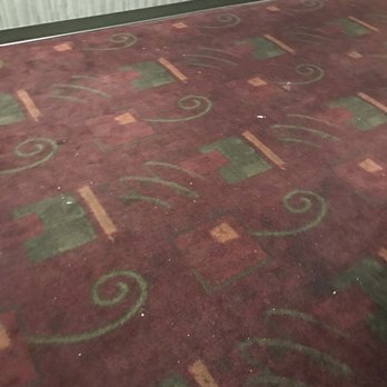 Malco Forest Hill Cinema Grill - Dirty floors with stains and food everywhere - Cinema Near Me - Germantown, Tennessee