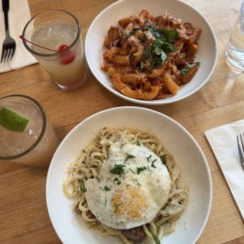 Grassa - Rigatoni Pasta Carbonara Pasta - Italian Near Me - Portland, Oregon