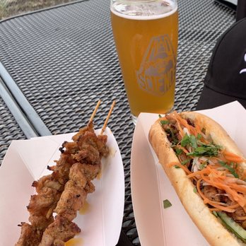 The Pham - Pork Skewers and Pork Banh Mi- fantastic street food/food truck - Food Trucks Near Me - Frederick, Maryland