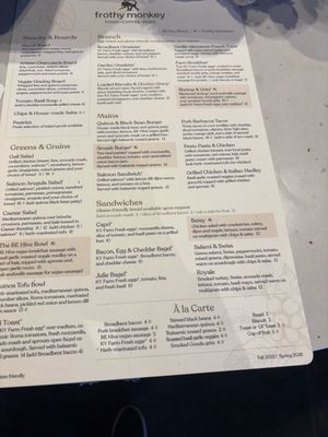 Menu photo 8 Frothy Monkey Homewood, AL