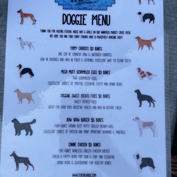 Federal House - The Doggie Menu. - American Near Me - Annapolis, Maryland Federal House - The Doggie Menu. - American Near Me - Annapolis, Maryland