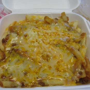 Pk Burgers - Chili cheese fries (w/ extra cheese!) - Burgers Near Me - Brea, California