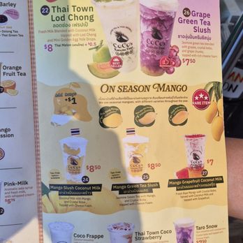 CoCo's Kanom Thai - Menu - Desserts Near Me - Los Angeles, California
