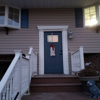 Yes Ma'am Decorative Contracting - Exterior doorway pediment - General Contractors Near Me - Selden, New York
