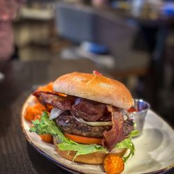 Hangar 18 Bar + Kitchen - Big Bacon Burger