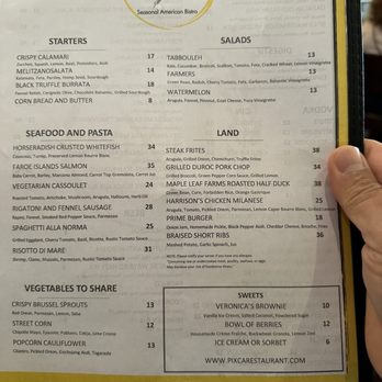 Pixca - Menu - American Near Me - Highland Park, Illinois