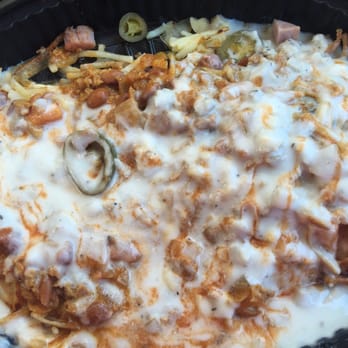 Waffle House - large order home fries with Everything - including hot sauce, lol! #perfection - Diners Near Me - Hubbard, Ohio