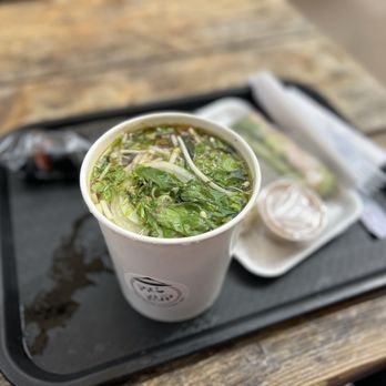 Pho Kup - Pho cup with brisket and beef broth - Vietnamese Near Me - Albuquerque, New Mexico